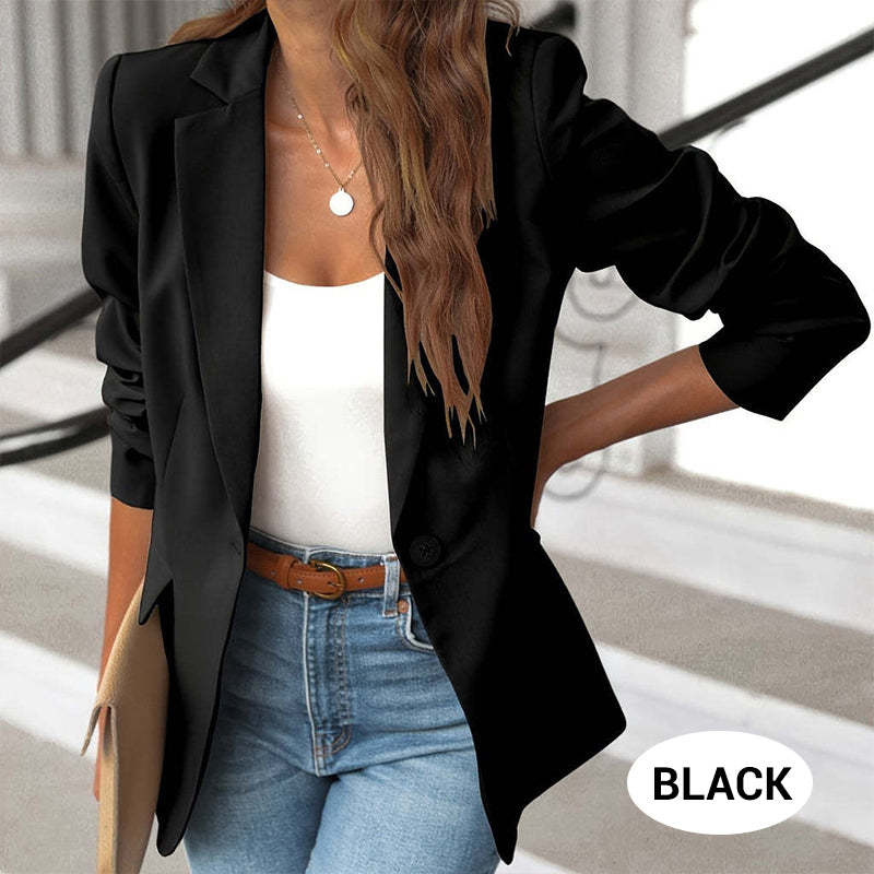 🌞Frühlingserwachen: 50% Rabatt!💎Damen-Blazer "Soft Comfort" – Elegant, Knitterfrei & Dein Allrounder fürs Büro