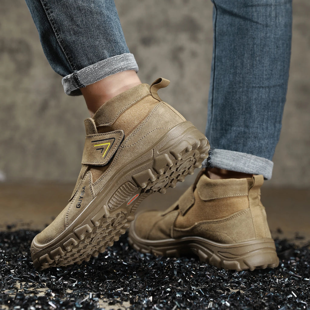 Scarpe da Lavoro Uomo – Protezione Multiuso, Suola Resistente, Tutte le Stagioni