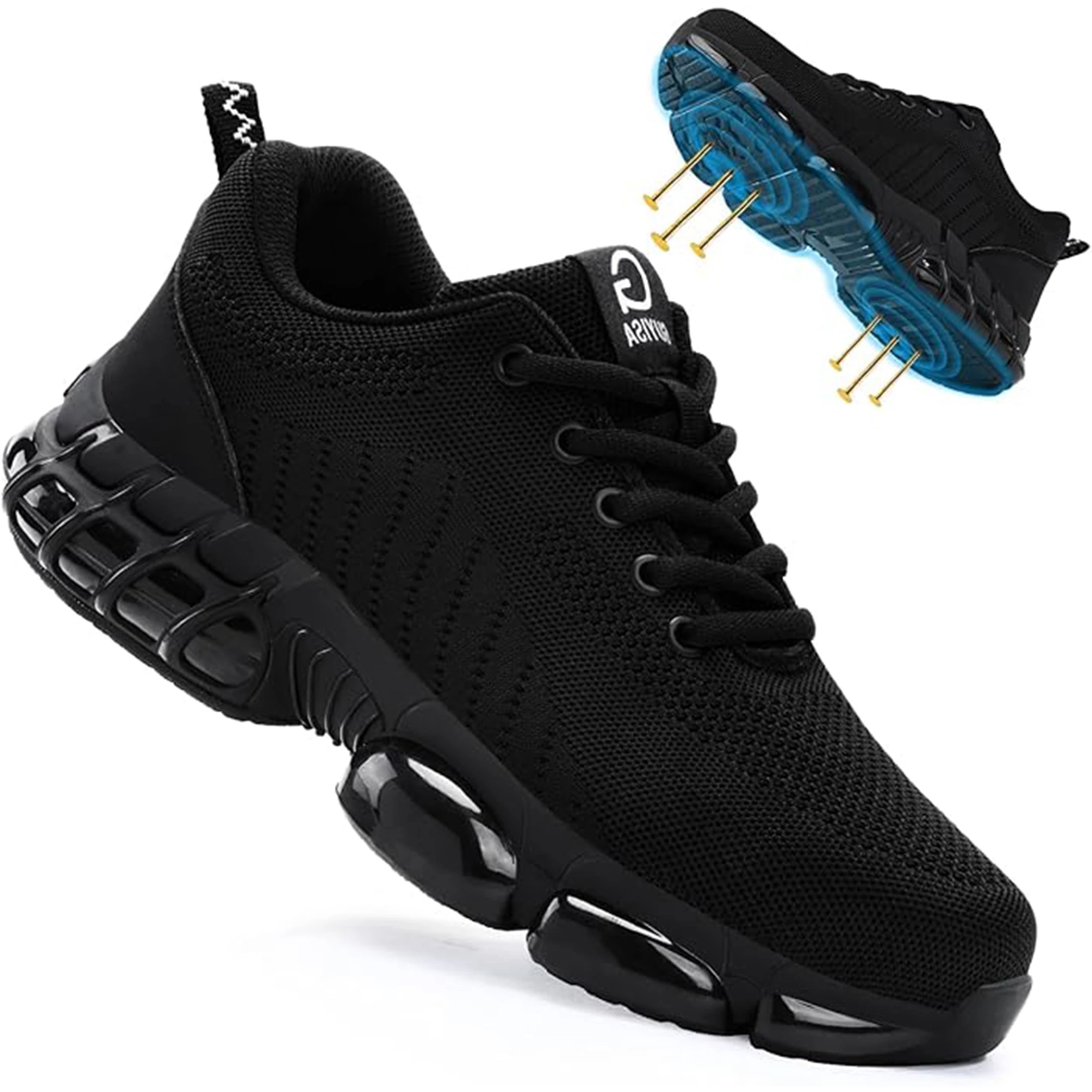 Scarpe da Lavoro con Punta in Acciaio – Uomo e Donna, Leggere e Comode