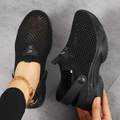 👟EVA-Sohlen federn jeden Schritt ab-Atmungsaktive, rutschfeste und lässige orthopädische Damen-Sneaker