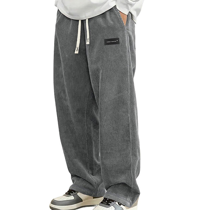 🎉 Neujahrsgeschenk – 50% RABATT!👖 Herren-Cordhose mit Kordelzug: Bequem & vielseitig für Freizeit & Alltag