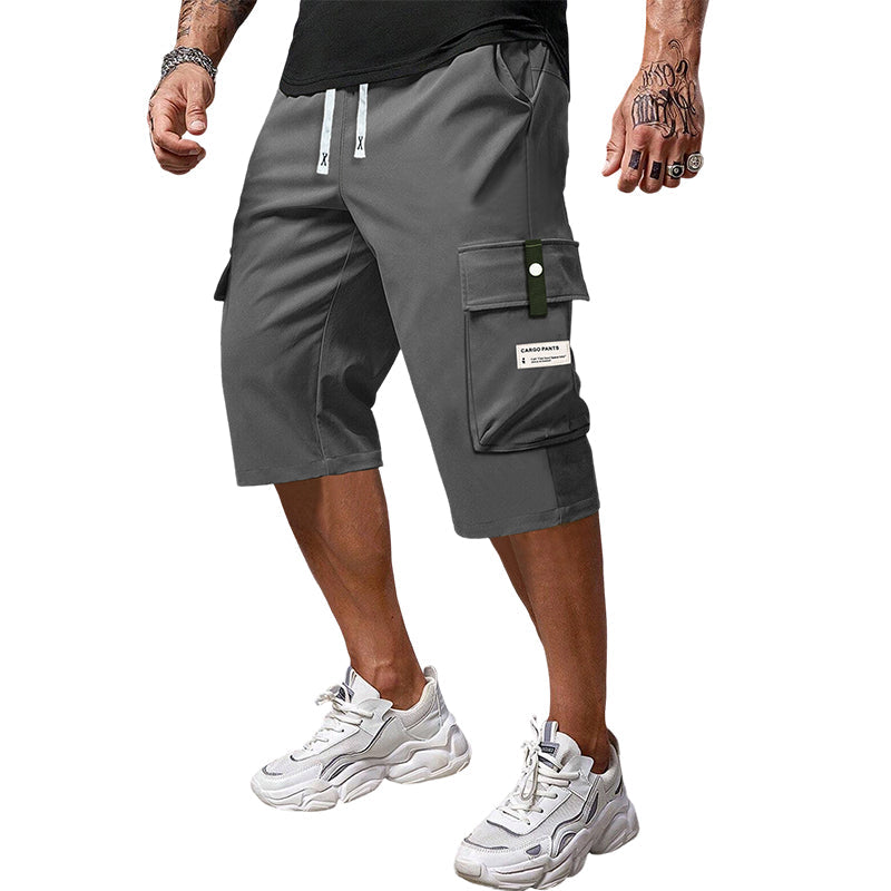 🌞Frühlingserwachen: 50% Rabatt!🚀 Herren Lässige 3/4-Cargo-Hose mit Kordelzug – Praktisch, atmungsaktiv & stylisch für warme Tage