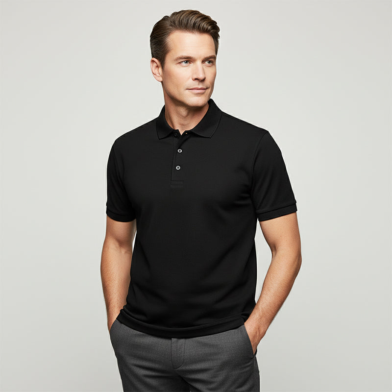 🌞Frühlingserwachen: 50% Rabatt!🔥Premium Performance Poloshirt: Schnelltrocknendes Herren Polo im Athletic Fit